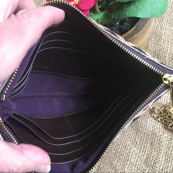 Monserat De Lucca Calf Hair Wristlet Shoulder Bag - Picture 7 of 12